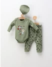 Costumas 3 piese Ursul Astronaut, verde picture - 1