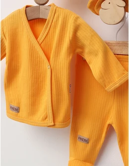 Costumas 4 piese, Anell, model galben