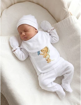 Costumas 5 piese ingeres baby Romania