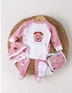 Costumas 5 piese Paws & Relax roz stele picture - 2