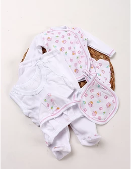 Costumas 6 piese Norisori roz