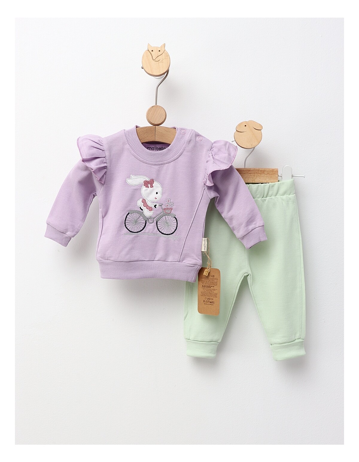 Costumas Bike Rabbit, cu mov