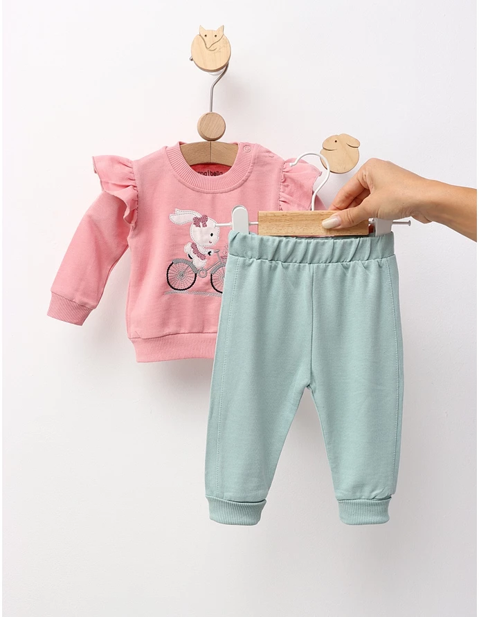 Costumas Bike Rabbit, cu roz picture - 3