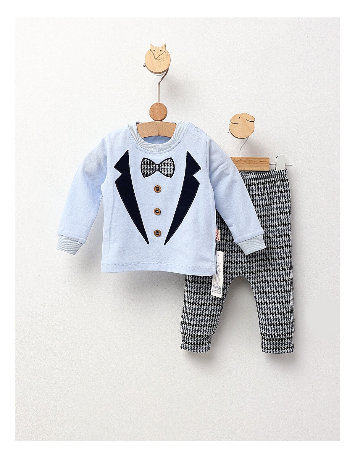 Costumas Design cu Papion, blue