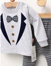 Costumas Design cu Papion, gri picture - 2