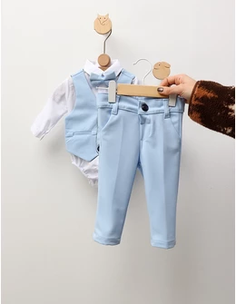 Costumas elegant Porthos, blue