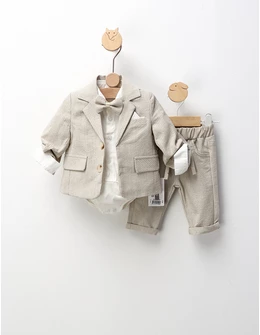 Costumas elegant Traian, crem