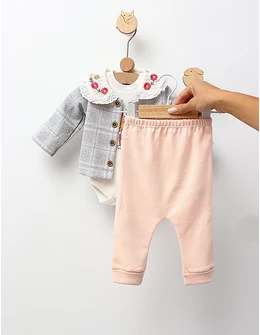 Costumas Good Vibes Only, cu gri