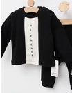 Costumas Hi Friends, model negru-gri picture - 2