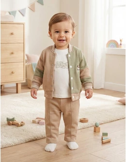 Costumas premium vatuit, Go Bear, bej-verde