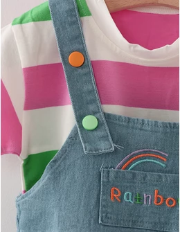 Costumas Rainbow Super Girls multicolor 2