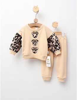 Costumas Three Minnie, mmodel crem