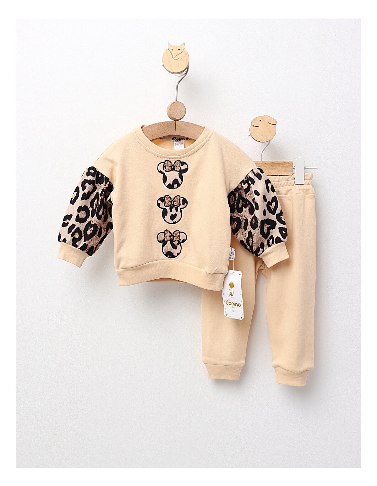 Costumas Three Minnie, mmodel crem