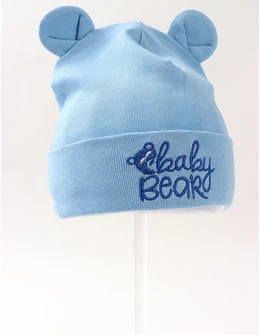 Fes copii, baby bear, model albastru