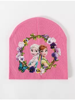 Fes Elsa&Ana flowers roz inchis