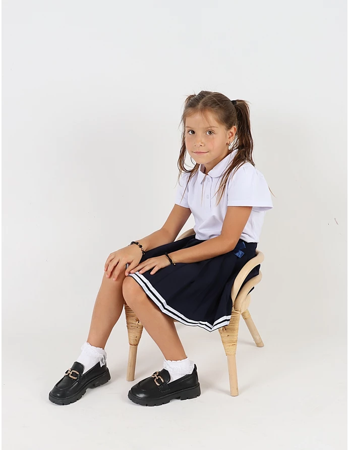 Fusta scoala pliata bluemarin picture - 7