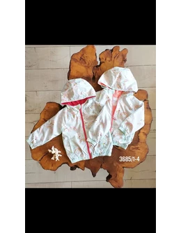 Gecuta rain cu fermoar ciclam 2