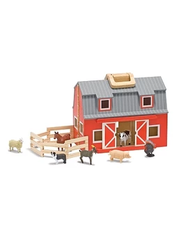 Grajd din lemn pliabil Melissa and Doug 1