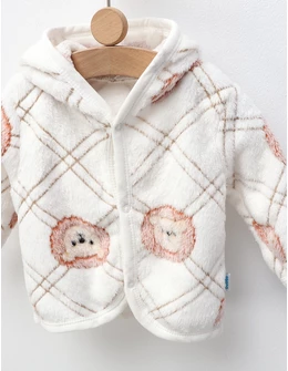 Hanorac Cocolino Lion, alb