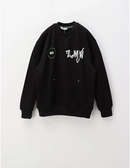 Hanorac Get New Fashion, negru