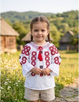 IE TRADITIONALA cu broderie Crina