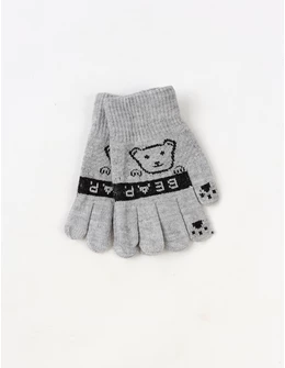 Manusi copii Bear gri