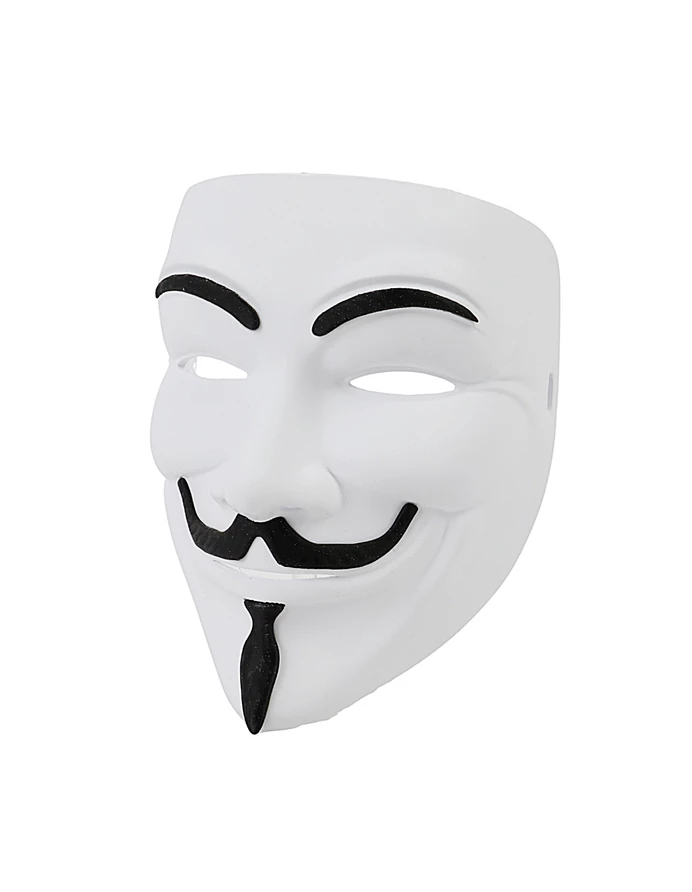 Masca Anonymous (hacker group) Halloween, material rezistent, gros, PLA picture - 3