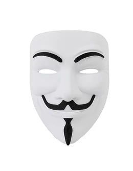 Masca Anonymous (hacker group) Halloween, material rezistent, gros, PLA