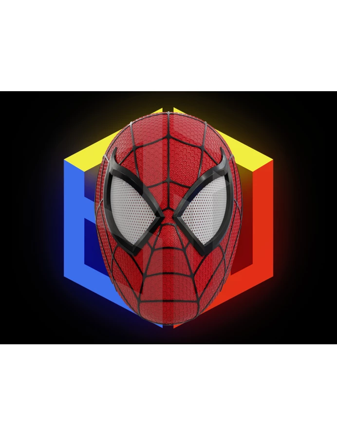 Masca Spider-Man Textura realista, Adult, 4 Elemente picture - 5