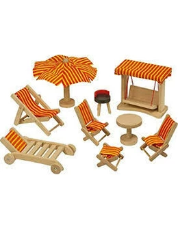 Mobilier pentru casute papusi - Gradina 1