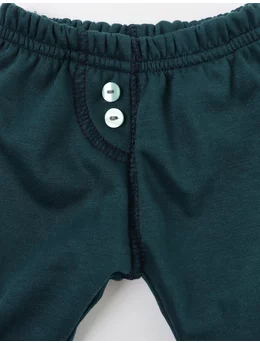 Pantaloni baieti model verde 2