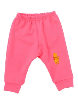 Pantaloni cu imprimeu model roz aprins 68 (3-6 luni)