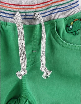 Pantaloni de blug dino boys verde 2