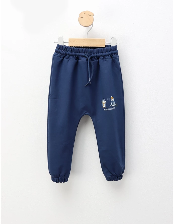 Pantaloni de trening Caribou Friends, albastru picture - 3