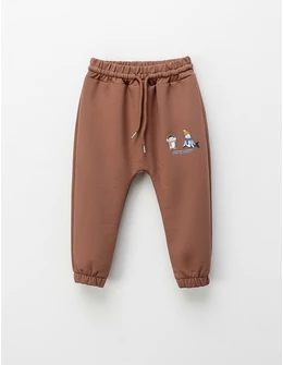 Pantaloni de trening Caribou Friends, maro