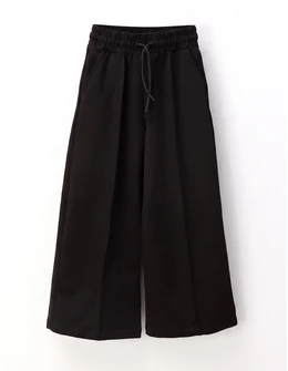 Pantaloni de trening evazati, Ariana, negru
