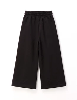 Pantaloni de trening evazati, Ariana, negru