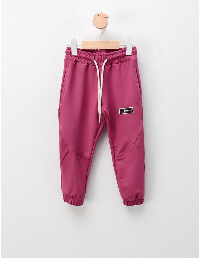 Pantaloni de trening Fashion Girl, ciclam picture - 3