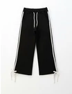 Pantaloni de trening Girl Design, negru picture - 1