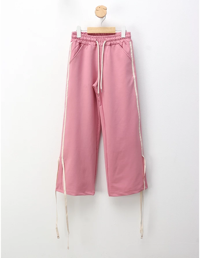 Pantaloni de trening Girl Design, roz picture - 3