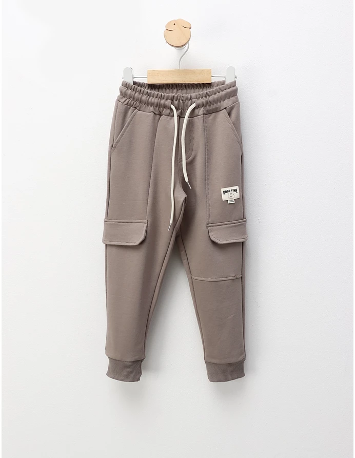 Pantaloni de trening Good Time, bej picture - 3