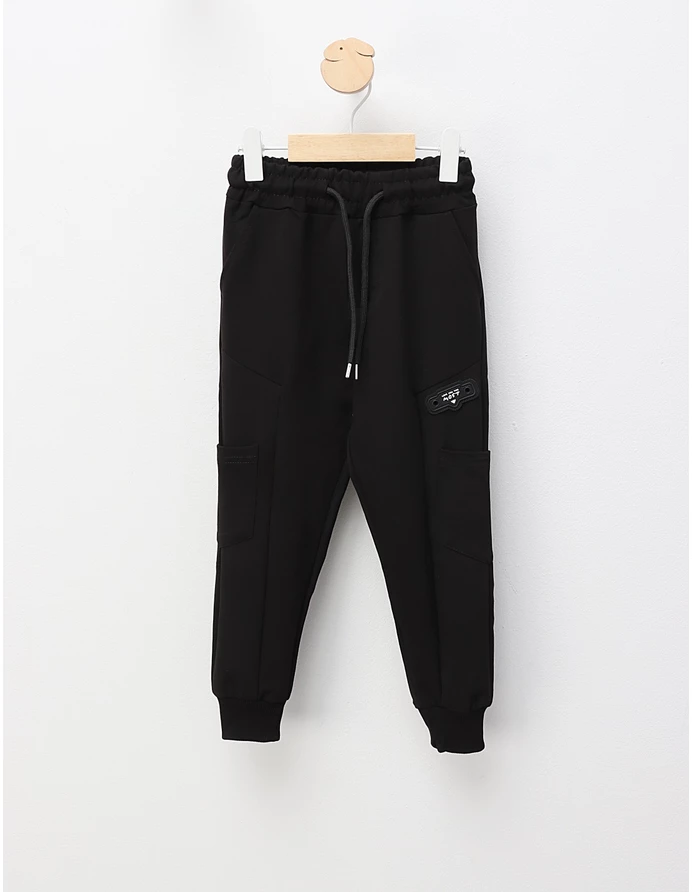 Pantaloni de trening Mike, negru picture - 3
