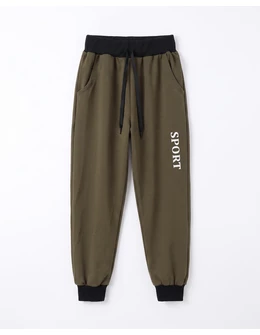 Pantaloni de trening sport, kaki