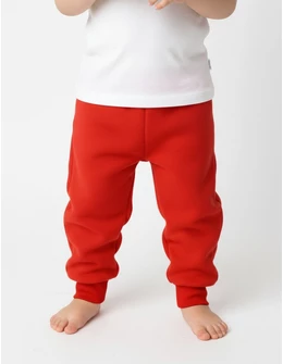 Pantaloni de trening vatuiti model rosu