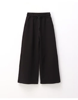 Pantaloni de trening Wide Leg, negru