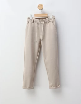 Pantaloni eleganti Rafael crem