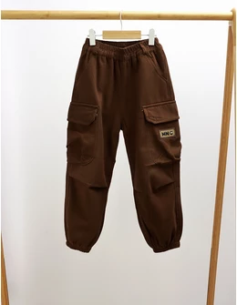 Pantaloni imblaniti, Cargo MN, maro