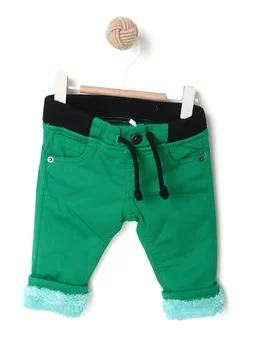 Pantaloni imblaniti ERKEK model verde 1