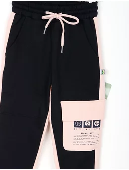 Pantaloni LOCATION model negru 2