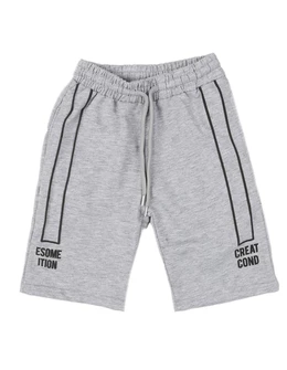Pantaloni scurti CREAT gri deschis 1